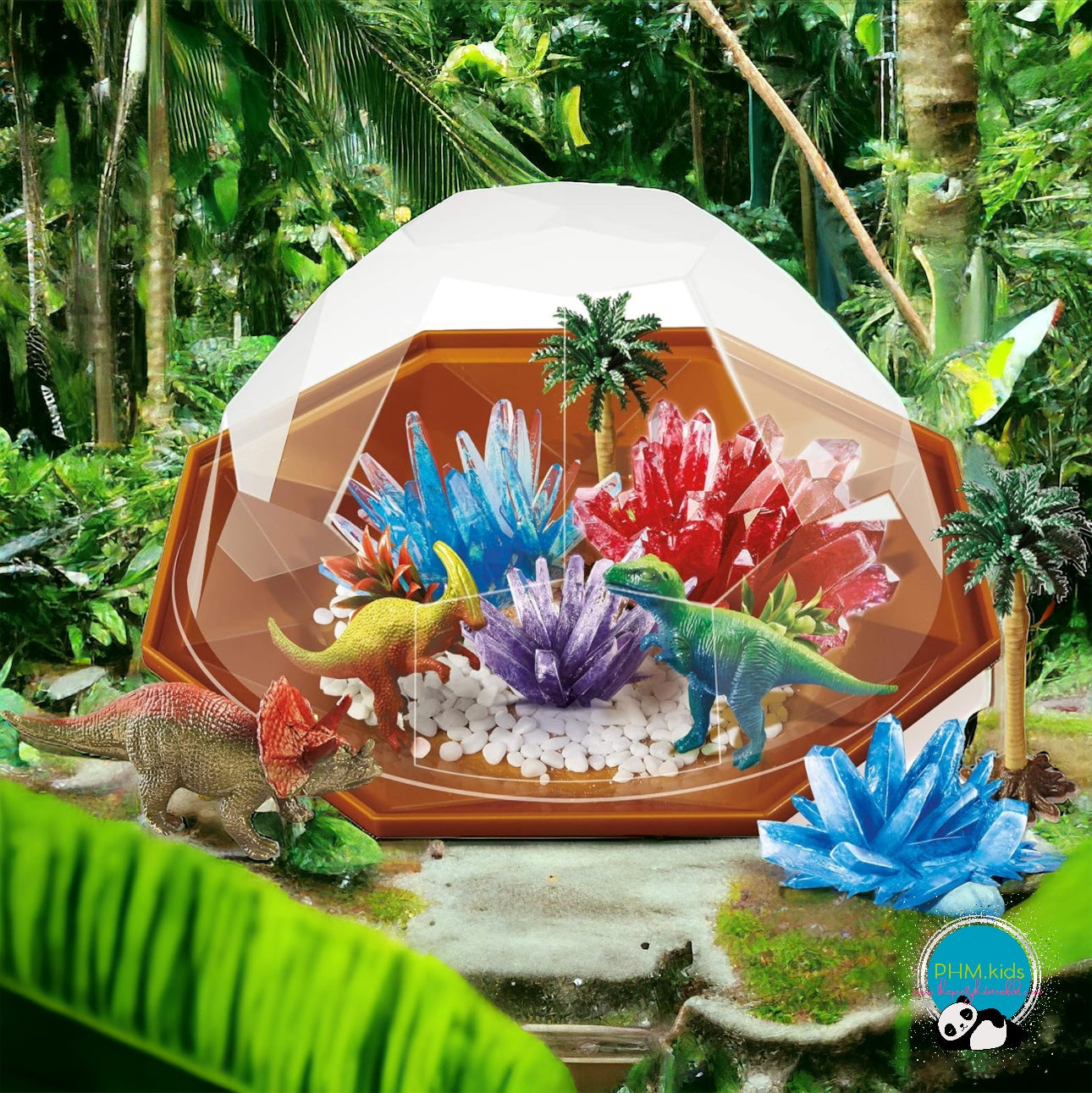Dino Crystal Terrarium 🦖