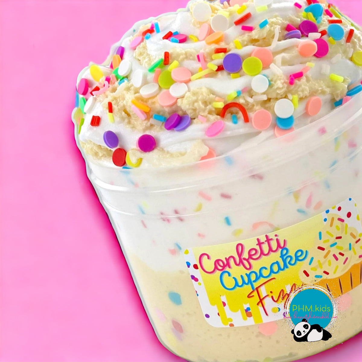 Confetti Cupcake Fizz Slime Dope Slimes The Pretty Hot Mess Kids