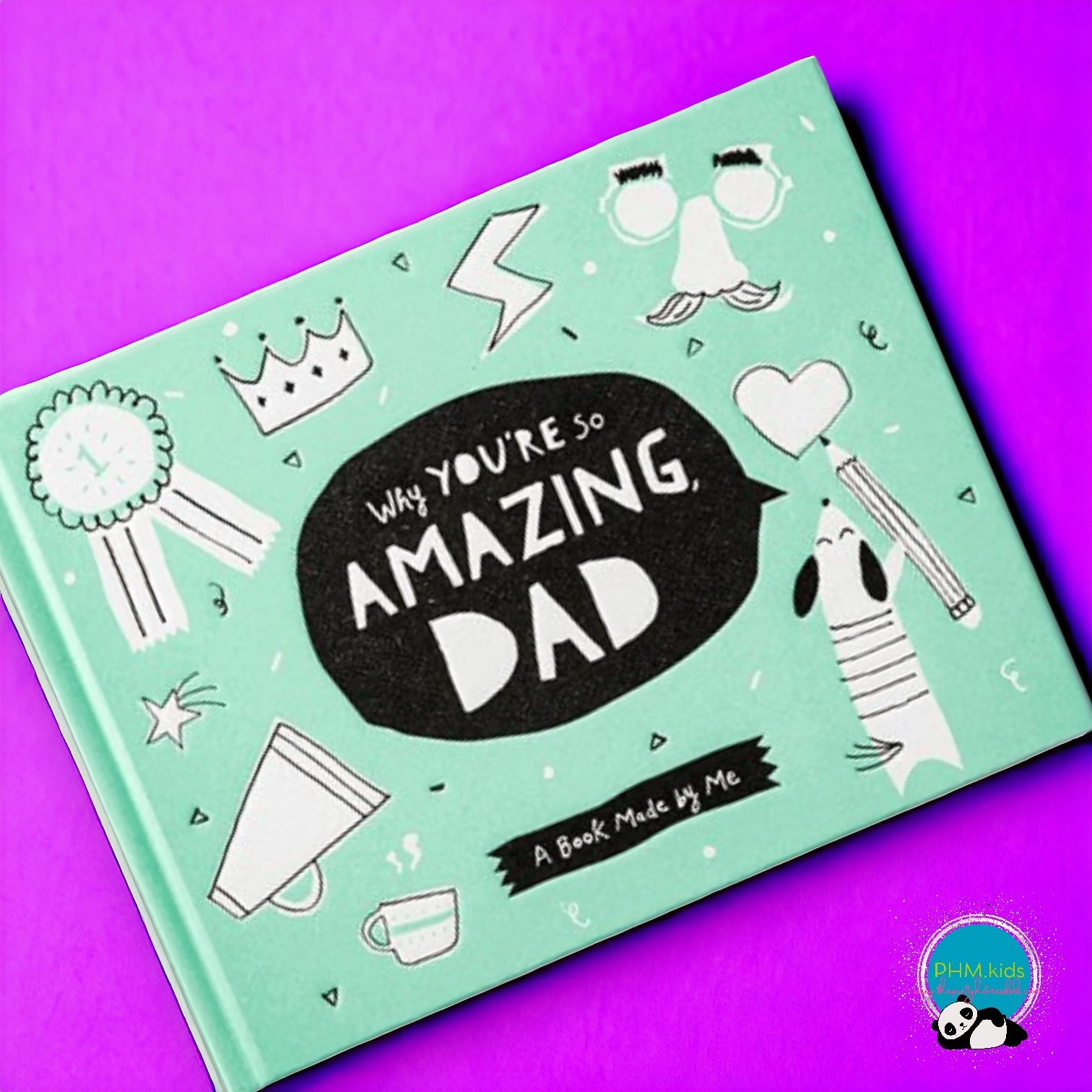 Why You're So Amazing Dad Activity Book