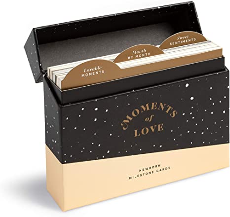 Moments of Love: Newborn Milestone Cards